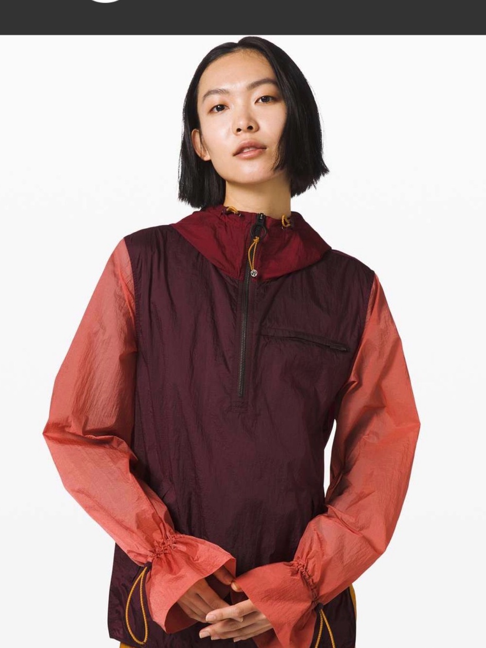 Lululemon Break New Ground 1/2 Zip
x Roksanda lightweight hooded running jacket